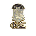 PHI BETA SIGMA 3D COLOR SHIELD PIN W/LETTERS