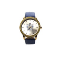 SGRHO LEATHER BAND WATCH W/ SHIELD