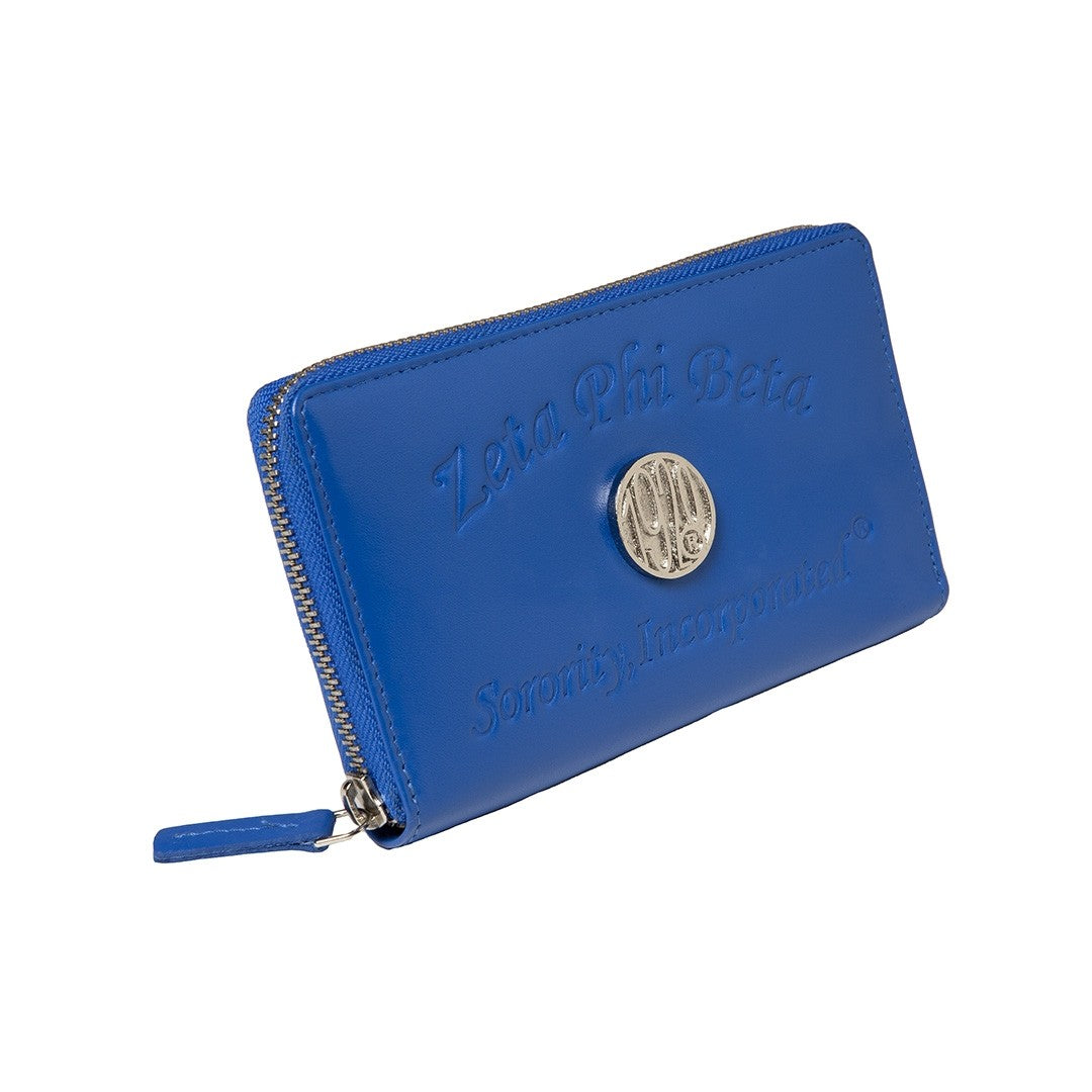 ZPB EMBOSSED SOFT LEATHER WALLET