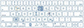Zeta Phi Beta Silicone Keyboard Cover